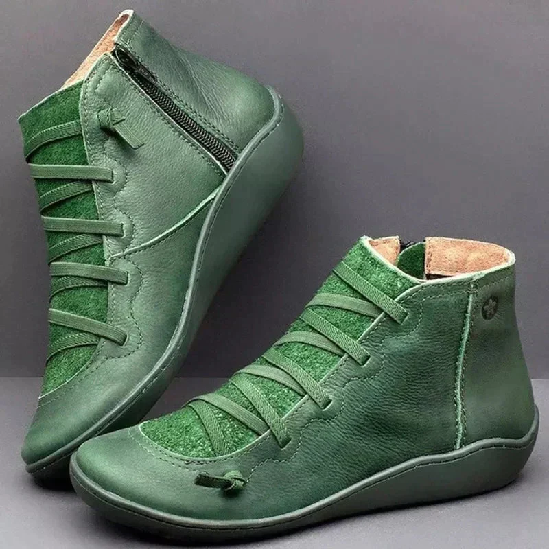 Damen wasserfeste Stiefel bequeme Sohlen synthetisch Heidi Mode - Image 3