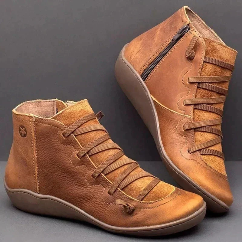 Damen wasserfeste Stiefel bequeme Sohlen synthetisch Heidi Mode - Image 5