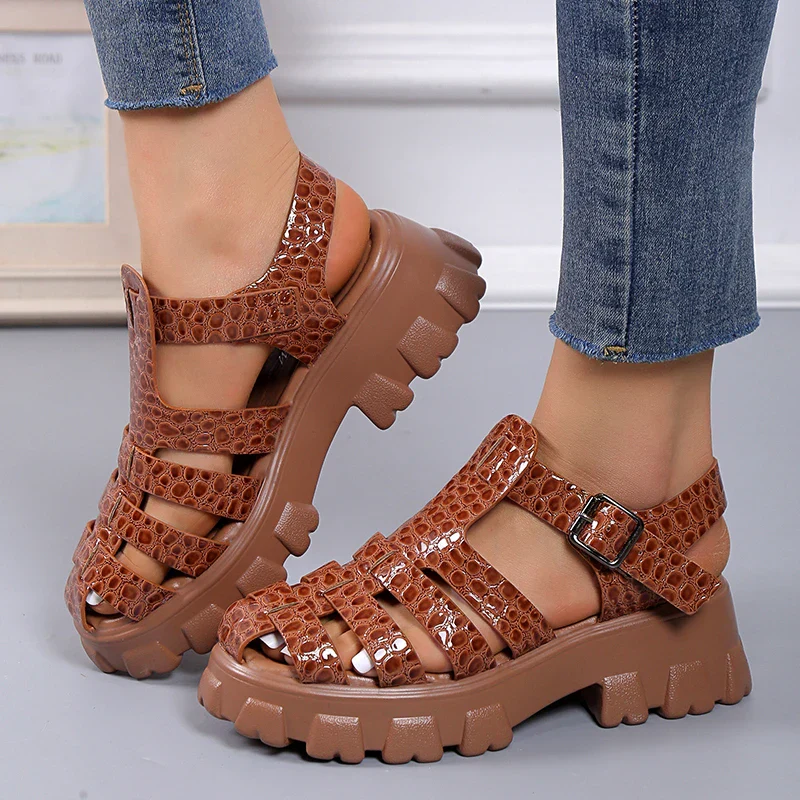 Waveselegance Gladiatoren Sandalen Heidi Mode - Image 7