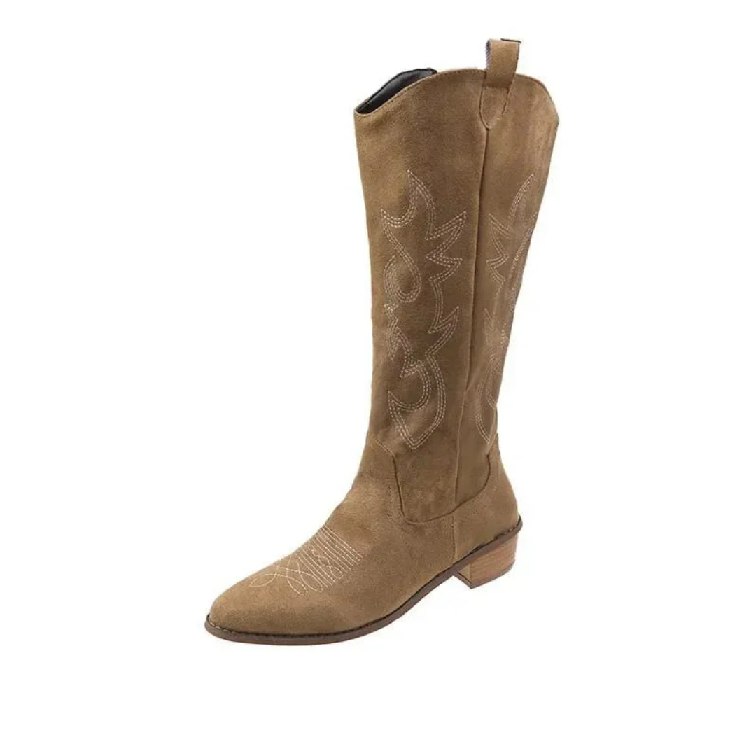 Bestickte Western-Cowboystiefel für Frauen Heidi Mode - Image 11
