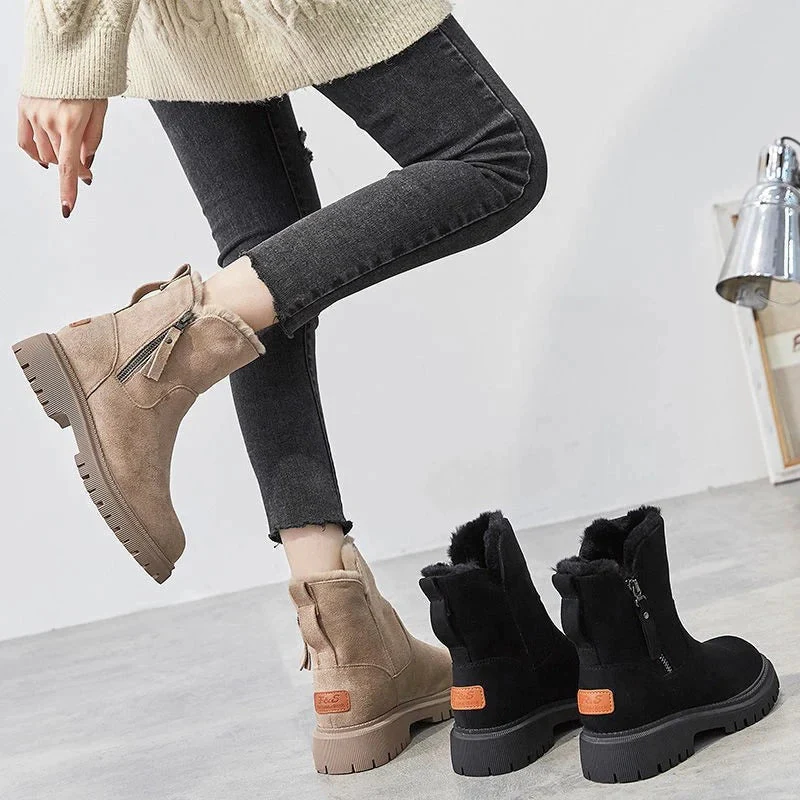 Damen Winter Schnee Stiefel mit warmer Fütterung Heidi Mode - Image 4